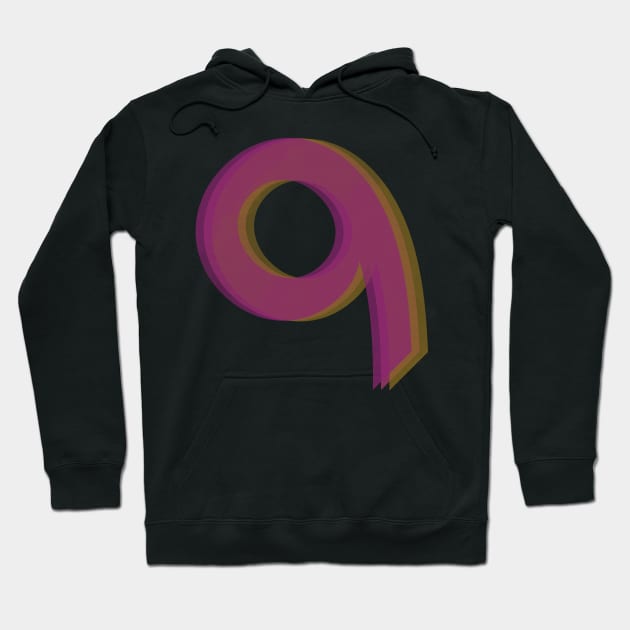 The Number 9 Hoodie by eden1472